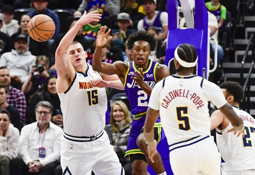 NBA: Denver Nuggets at Utah Jazz