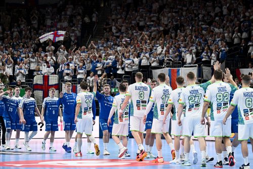 EHF 2024 Men's European Handball Championship - Preliminary Round - Group D - Slovenia v Faroe Islands