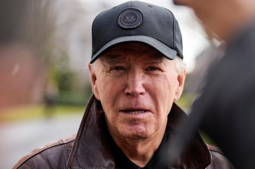 U.S. President Joe Biden departs the White House in Washington
