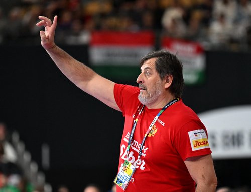 EHF 2024 Men's European Handball Championship - Preliminary Round - Group C - Hungary v Montenegro
