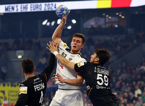 EHF 2024 Men's European Handball Championship - Preliminary Round - Group B - Spain v Austria