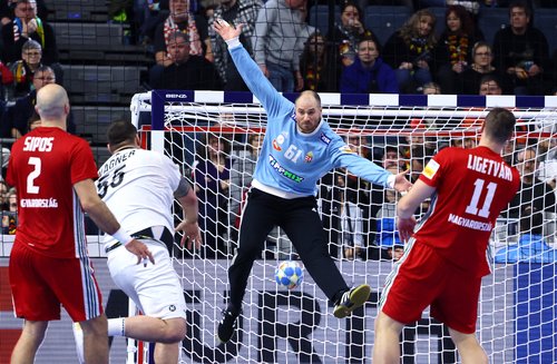 EHF 2024 Men's European Handball Championship - Main Round - Hungary v Austria