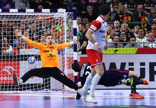 EHF 2024 Men's European Handball Championship - Main Round - France v Croatia