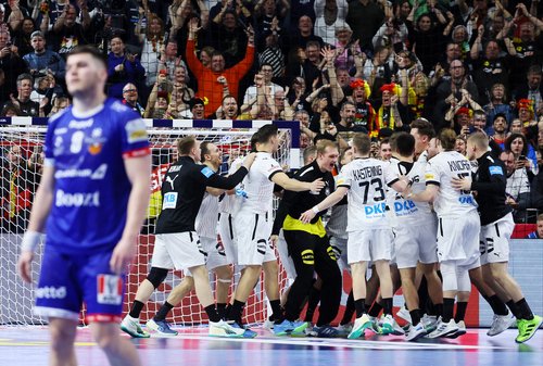 EHF 2024 Men's European Handball Championship - Main Round - Germany v Iceland