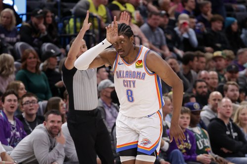 NBA: Oklahoma City Thunder at Utah Jazz