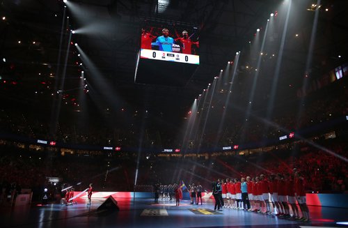 EHF 2024 Men's European Handball Championship - Main Round - Denmark v Sweden