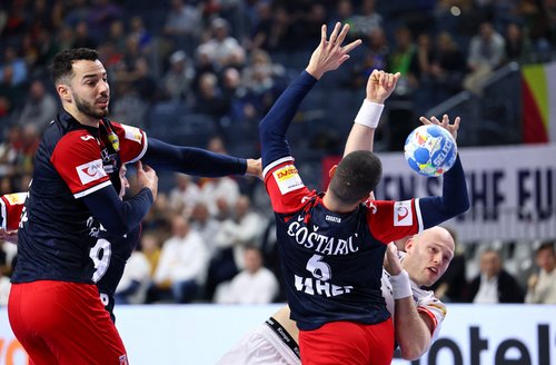 EHF 2024 Men's European Handball Championship - Main Round - Croatia v Iceland