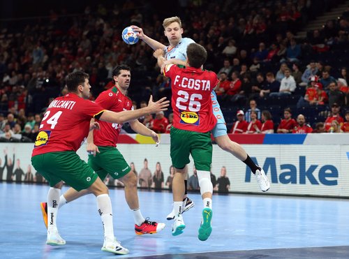 EHF 2024 Men's European Handball Championship - Main Round - Netherlands v Portugal