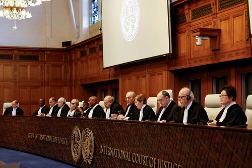 World Court rules on Gaza emergency measures in Israel genocide case, in The Hague