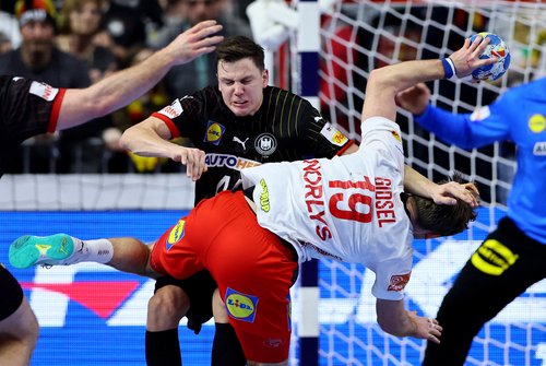 EHF 2024 Men's European Handball Championship - Semi Final - Germany v Denmark