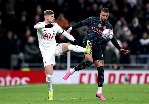 FA Cup - Fourth Round - Tottenham Hotspur v Manchester City