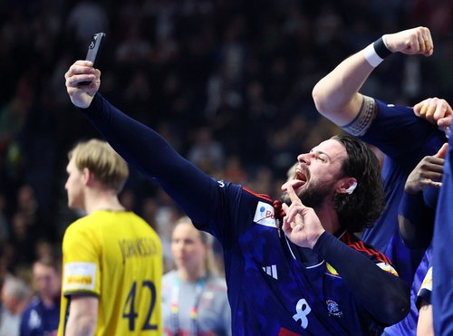 EHF 2024 Men's European Handball Championship - Semi Final - France v Sweden