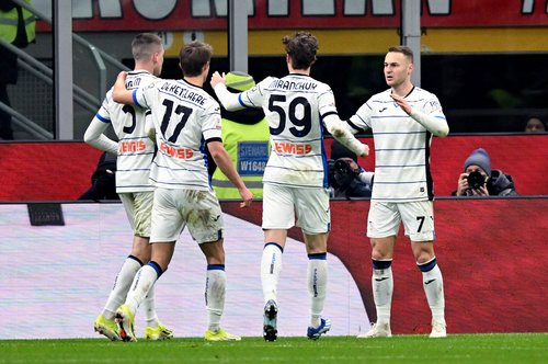 Coppa Italia - Quarter Final - AC Milan v Atalanta