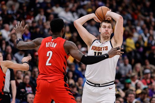 NBA: Portland Trail Blazers at Denver Nuggets
