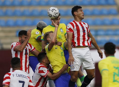 South America Olympic Games Qualifiers - Brazil v Paraguay
