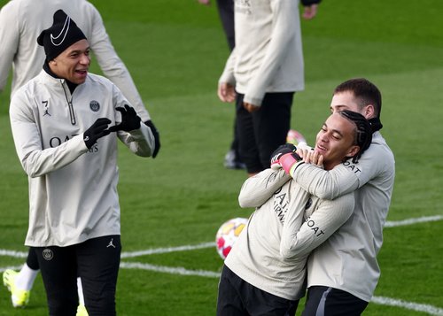 Champions League - Paris St Germain Training