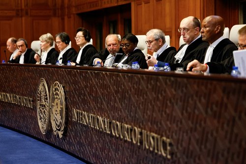 International Court of Justice holds public hearings on the legal consequences of Israel's occupation of the Palestinian territories, in The Hague