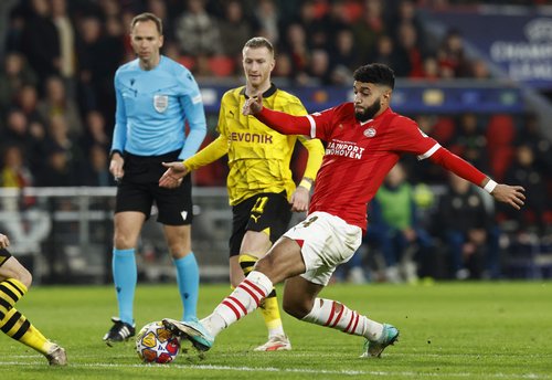 Champions League - Round of 16 - First Leg - PSV Eindhoven v Borussia Dortmund