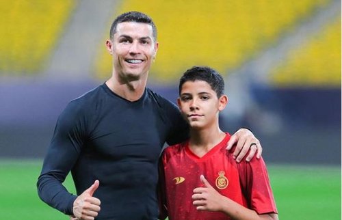 Cristiano Ronaldo i Cristiano Ronaldo Jr.