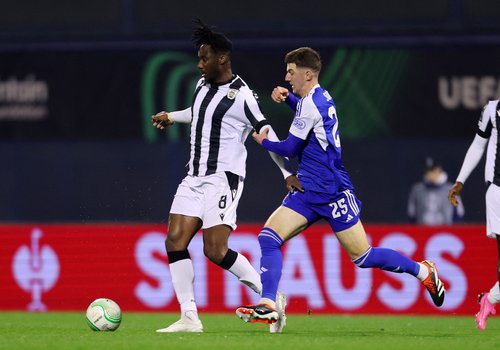 Europa Conference League - Round of 16 - First Leg - GNK Dinamo Zagreb v PAOK
