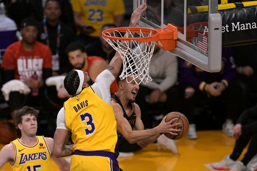 NBA: Washington Wizards at Los Angeles Lakers