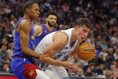 NBA: Denver Nuggets at Minnesota Timberwolves