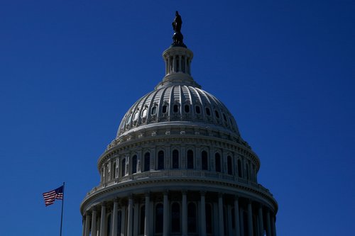 A view of the U.S. Capitol dome in Washington, D.C.