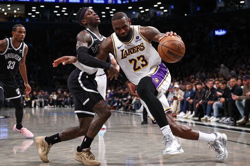 NBA: Los Angeles Lakers at Brooklyn Nets