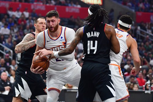 NBA: Phoenix Suns at Los Angeles Clippers