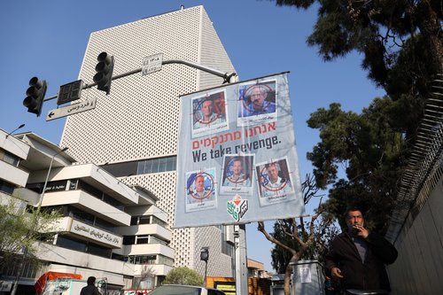Suspected Israeli strike on Iran's consulate, adjacent to the main Iranian embassy building in Damascus