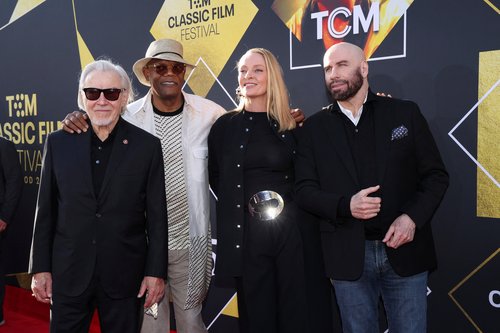 Screening for the 30th anniversary of Pulp Fiction, in Los Angeles