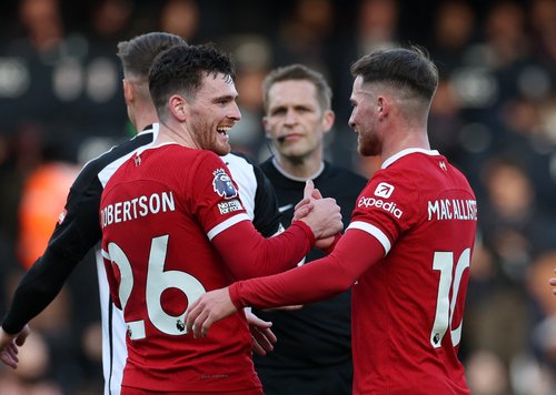 Premier League - Fulham v Liverpool