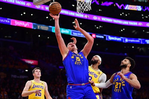 NBA: Playoffs-Denver Nuggets at Los Angeles Lakers
