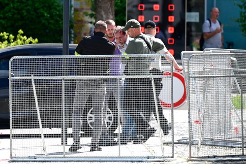 Shooting incident of Slovak PM Robert Fico after Slovak government meeting in Handlova