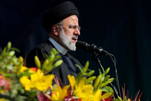 FILE PHOTO: 45th anniversary of the Islamic Revolution in Tehran