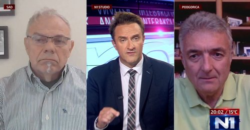 Muhamed Sacirbey Miodrag Vlahović