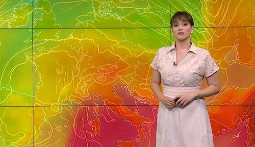 VRIJEME TEMPERATURA MAPA