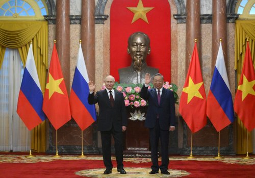 Russia's President Putin visits Vietnam