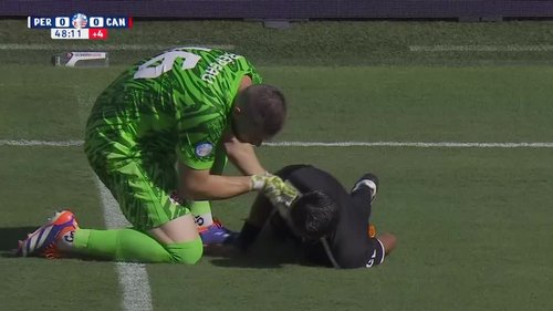 Assistant ref faints during Canada's 1-0 Copa win over Peru