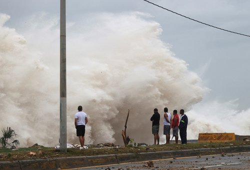 Hurricane Beryl passes Dominican Republic