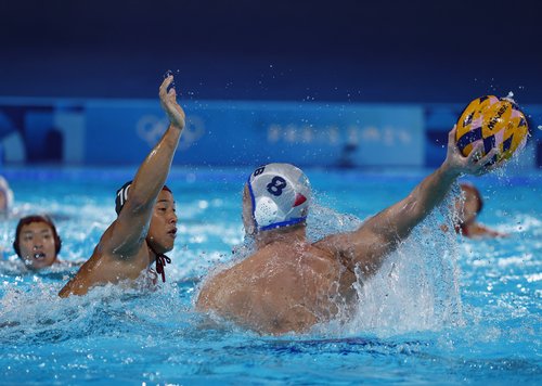 Water Polo - Men's Preliminary Round - Group B - Serbia vs Japan
