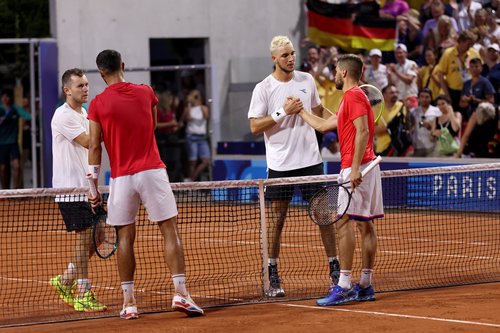 Tennis - Men's Doubles First Round