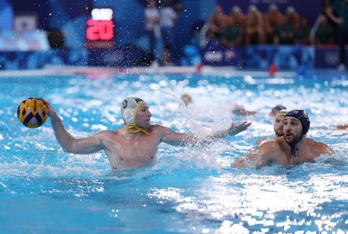Water Polo - Men's Preliminary Round - Group B - Australia vs Serbia
