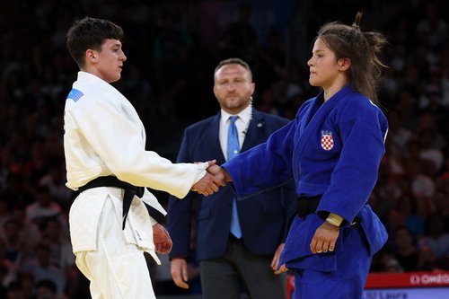 Judo - Women -63 kg Contest for Bronze Medal B