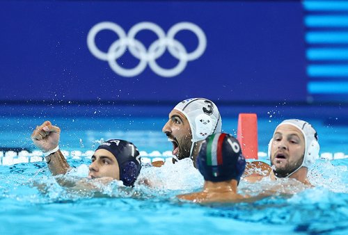 Water Polo - Men's Preliminary Round - Group A - Greece vs Italy