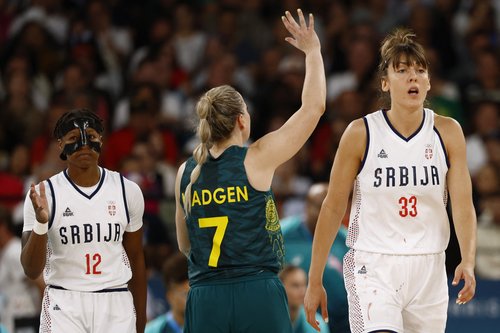 Basketball - Women's Quarterfinal - Serbia vs Australia