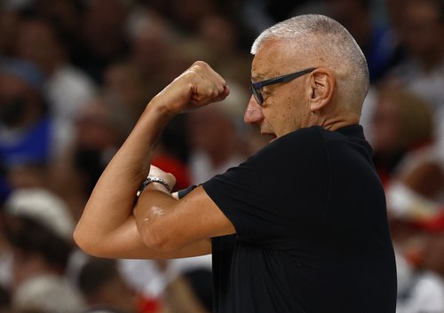 Basketball - Men's Group Phase - Group B - Brazil vs Germany