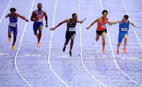 Athletics - Men's 4 x 100m Relay Final