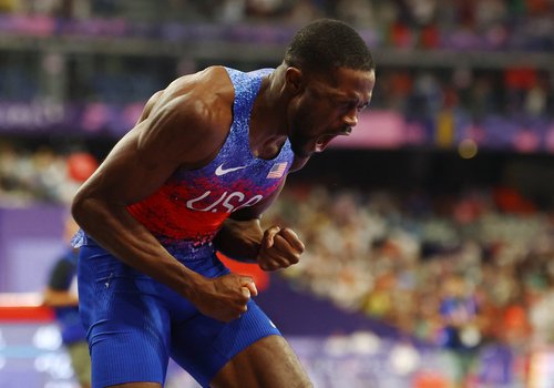 Athletics - Men's 400m Hurdles Final