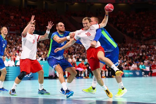 Handball - Men's Semifinal - Slovenia vs Denmark